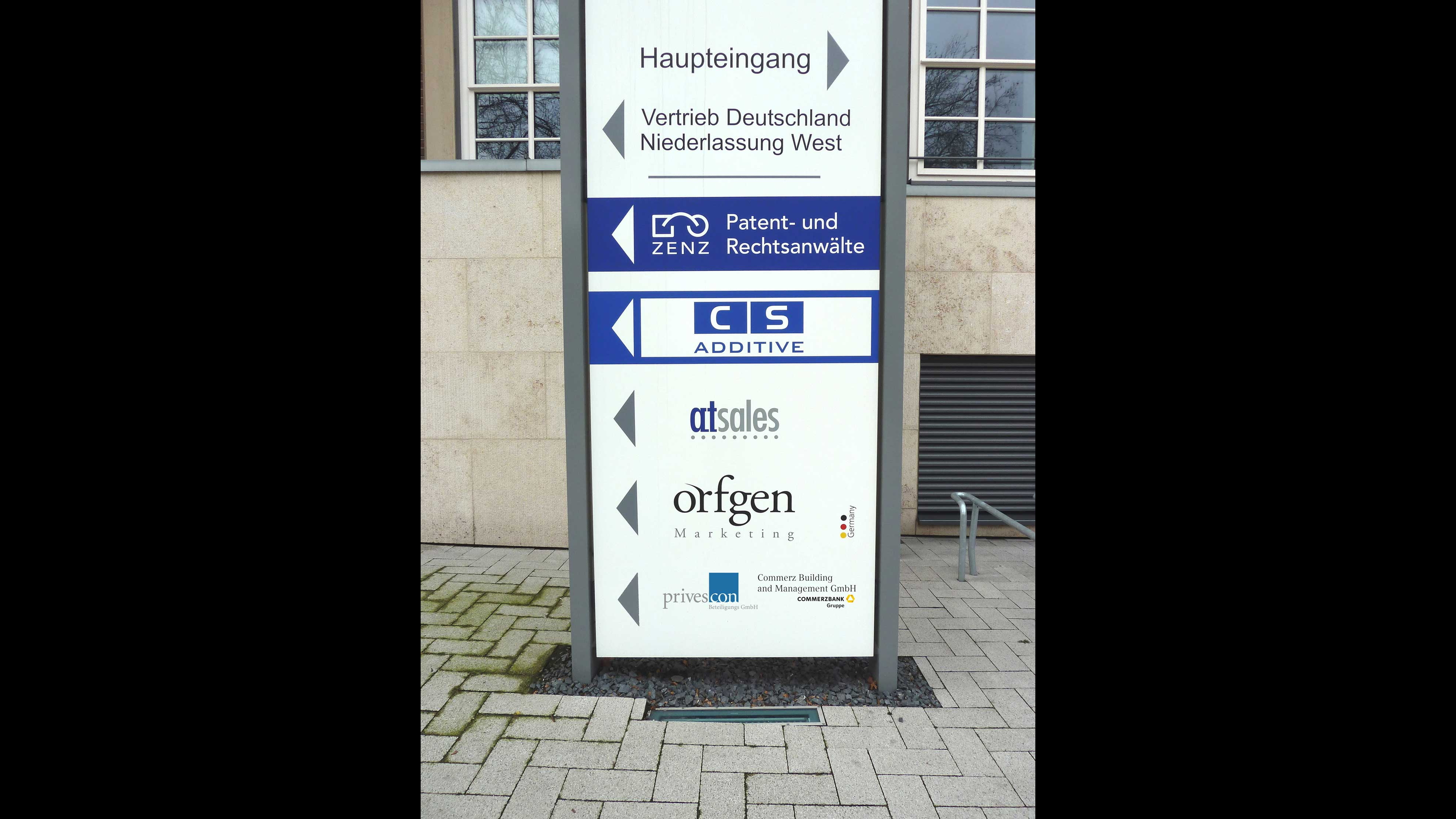 DoppelseitigerStandpylon 5m